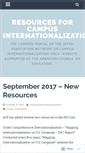 Mobile Screenshot of campusinternationalization.org